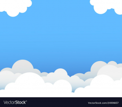 Cloud with blue sky background
