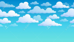 Cloudy sky background 7 » Clipart Station