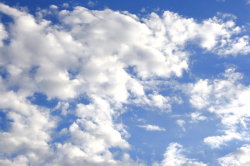 Blue Sky with Clouds Picture | Free Photograph | Photos ...