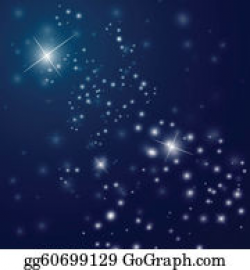 Night Sky Clip Art - Royalty Free - GoGraph