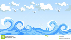 Ocean clipart ocean sky, Ocean ocean sky Transparent FREE ...