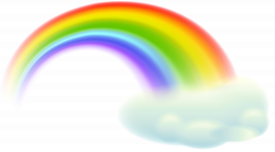 Rainbow Sky Orange Design Wallpaper - Rainbow Cloud ...