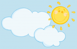 Sun in the sky clipart 3 » Clipart Station