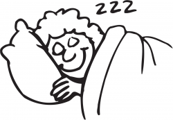 Sleep black and white clipart kid - Cliparting.com