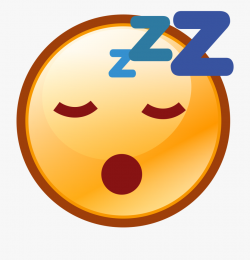 Clipart Sleeping Sleepy Emoji - Sleep Emoji Transparent ...