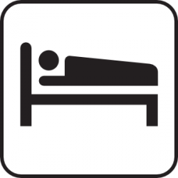 Hotel Motel Sleeping Accomodation Clip Art | Hotel card, Bed ...