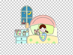 Cartoon Sleep, Good night sleep cartoon girl PNG clipart ...