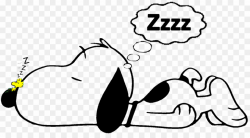 Snoopy Sleeping Transparent PNG Snoopy Woodstock Clipart ...