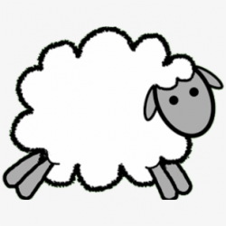 Little Lamb - Dolly The Sheep Clip Art , Transparent Cartoon ...