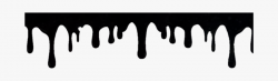 Dripping Slime Png - Background Dripping Black Paint , Free ...