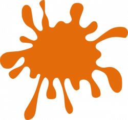 clipart orange paint splash - Recherche Google | Paint ...