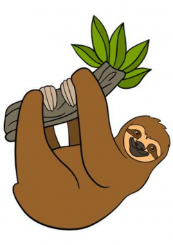 Sloth clipart 1 » Clipart Station