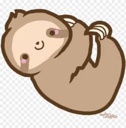 transparent tumblr sloth - sloth clipart cute PNG image with ...