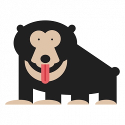 Sloth bear illustration - Transparent PNG & SVG vector
