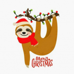 Pin by Closheppard on Sloths | Christmas sloth, Christmas ...