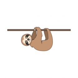Sloth pack cuttable design cut file vector clipart digital ...