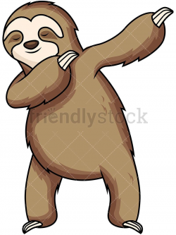 Cartoon Sloth Drawing | Free download best Cartoon Sloth ...