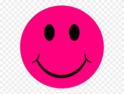 Pink Smiley Face Clipart - Pink Happy Faces Clip Art - Png Download ...