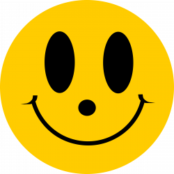 Clipart - Simple Flat Smiley Face Smile - Clip Art Library