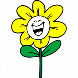 Smiling sunflower clipart dromgbn top - Clipartix