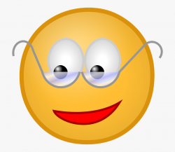 Animated Smiley Face Clip Art - Glasses Smiley Png #63696 ...