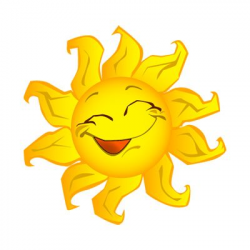 sunshine clip art | Sun Clip Art, Bright Happy Summer Sun ...