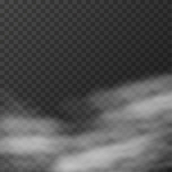 Realistic fog or smoke on the transparent Vector | Premium ...