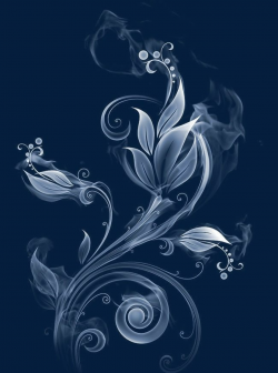 Transparent Pattern in 2019 | Blue abstract, Burning flowers ...