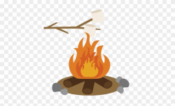 50127839 Stock Vector Bonfire With Marshmallow Camping ...