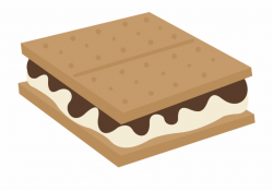 Campfire Smores Png - S Mores Clipart, Transparent Png ...