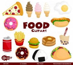 Fast Food Clipart, Fast Food Clip Art, Fast Food Png, Pizza ...