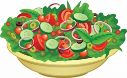 Royalty Free Salad Bowl Clip Art, Vector Images ...