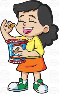 Children Eating Snack Clipart | Free download best Children ...