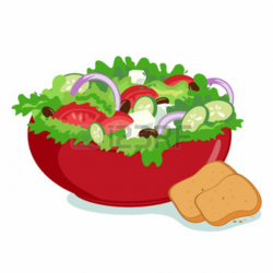 Salad clipart saladclipart vegetable clip art 2 - WikiClipArt