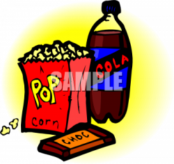 Soda, Popcorn and Candy Clipart Picture - foodclipart.com