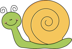 Green and Yellow Snail Clip Art - Green and Yellow Snail ...