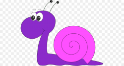 Escargot Snail Clip art - Funny Purple Cliparts