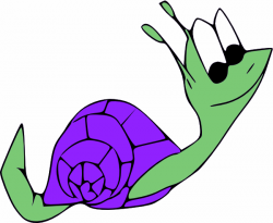 Snail With Purple Shell Clip Art at Clker.com - vector clip ...