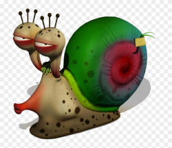 Snail Clipart Rainbow - Larva Snail, HD Png Download ...