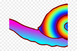 Snail Clipart Rainbow, HD Png Download - 640x480 (#162665 ...
