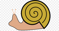 Snail Cartoon clipart - Snail, Seashell, Yellow, transparent ...