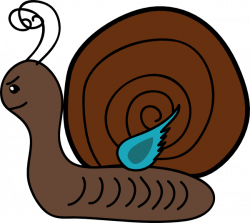 Slug Snail Clip Art at Clker.com - vector clip art online ...