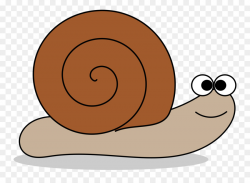 Cartoon Background clipart - Snail, transparent clip art