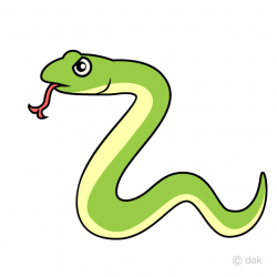 Free Squiggly Snake Clipart Image｜Illustoon