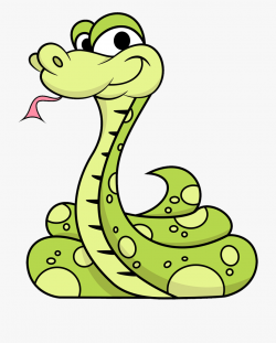 Snake Clipart Image - Snake Cartoon , Transparent Cartoon ...