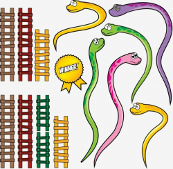 Vector Snake, Snake Clipart, Snake, Ladder PNG and Vector ...