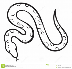 Snake Clip Art Black And White | Clipart Panda - Free ...