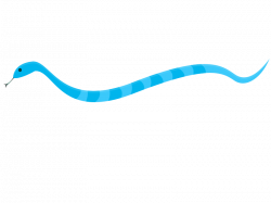 Free Clipart: Blue Snake | intergrapher