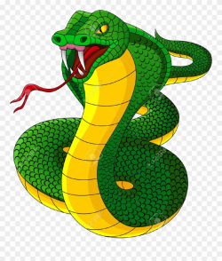 Cobra Snakes Clipart - Green Mamba Clip Art - Png Download ...