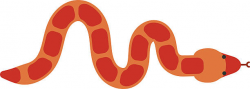 Snake Clipart Red
